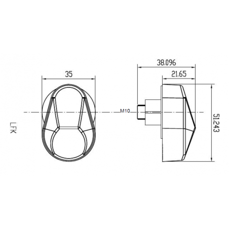 PUIG Intermitentes delanteros integrados carenado KAWASAKI 4490