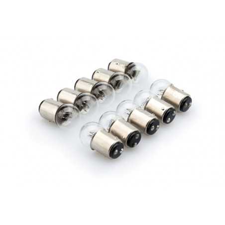 PUIG BOX OF 10 ROUND BULBS FOR MOTORCYCLE'S PILOT BRAKE 0120