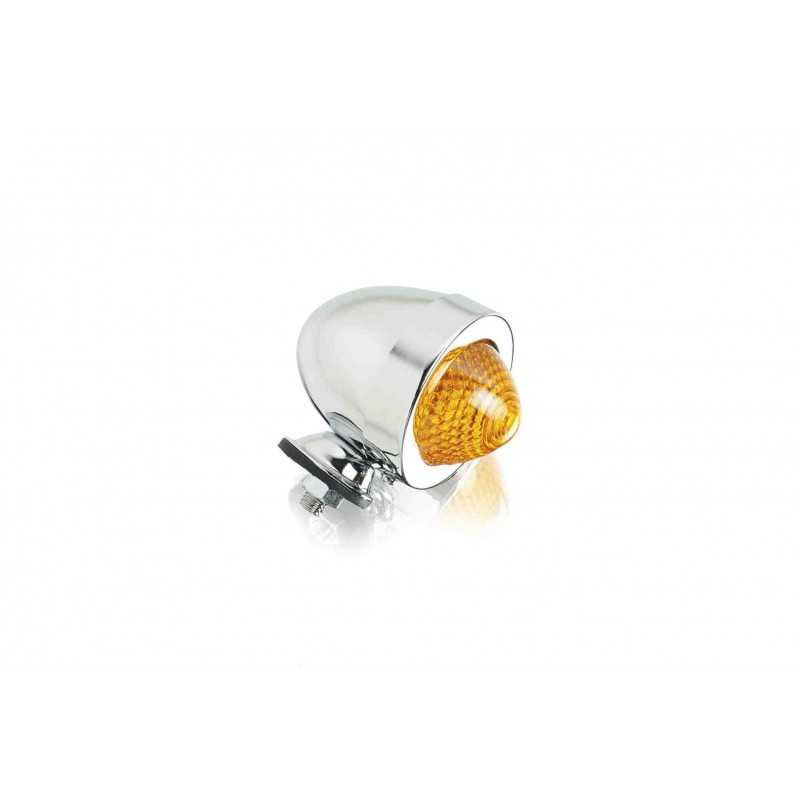 PUIG Intermitente Universal Modelo Bala - Cromado o Cristal Ámbar 0911