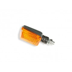 V PARTS Pareja juego intermitentes UNIVERSALES moto P I R Carbono Corto Ambar 4384