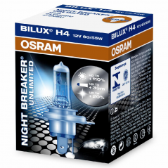 OSRAM LAMP, LIGHT BULB OSRAM H4 Night Breaker Unlimited 32654