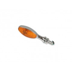 V PARTS Pareja juego intermitentes UNIVERSALES moto P I mini ovoide Cromo Laser 4598
