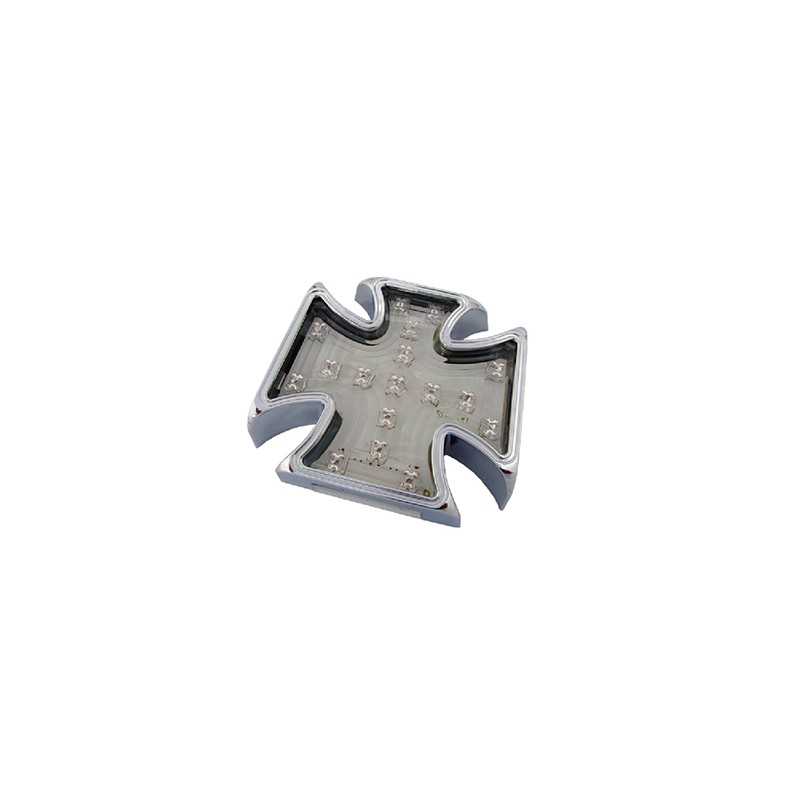 V PARTS Piloto trasero universal Cruz de hierro a leds moto custom 11739
