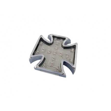 V PARTS Piloto trasero universal Cruz de hierro a leds moto custom 11739