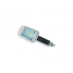V PARTS Pareja juego intermitentes UNIVERSALES moto P I R Negro Corto Ambar 6628