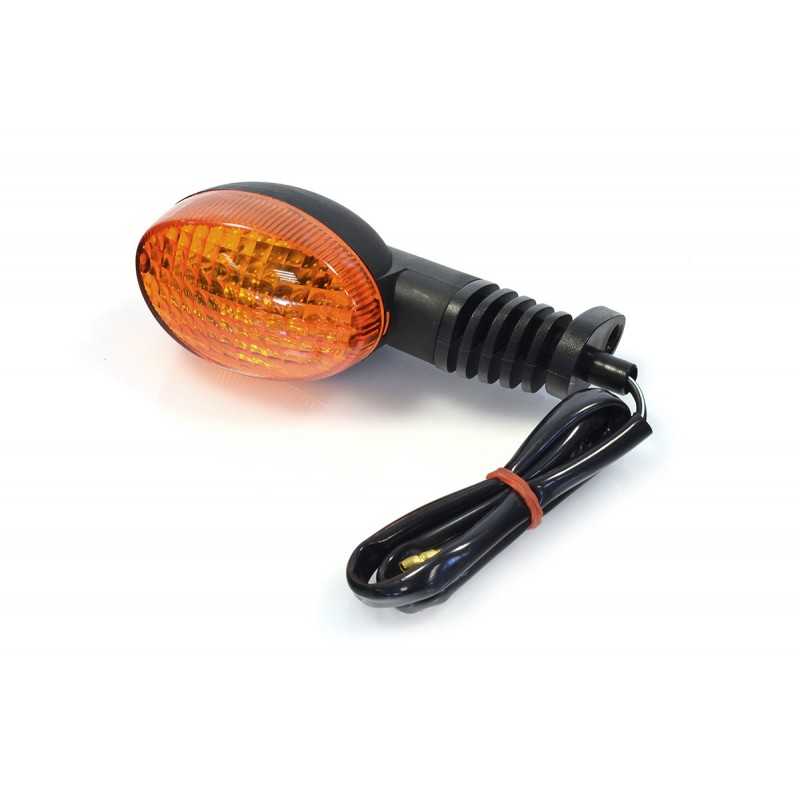 V PARTS Intermitente delantero derecho tipo OEM - Diseño y tamaños similares a los indicadores originales Color naranja 7256