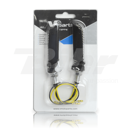 V PARTS Juego de intermitentes secuenciales LED 12V2.7W 76x11,5mm 321160