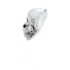 CUSTOM ACCES Headlight auxiliary front light homologated bottom mount " 115mm (4-1/2"")" FA0006