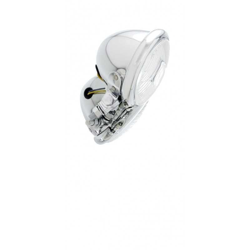 CUSTOM ACCES Faro luz delantero auxiliar homologado montaje inferior " 115mm (4-1/2"")" FA0006