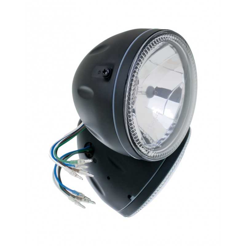 CUSTOM ACCES Faro luz delantero auxiliar largo alcance homologado 21W 44 mm DE Ø 57 FA0012