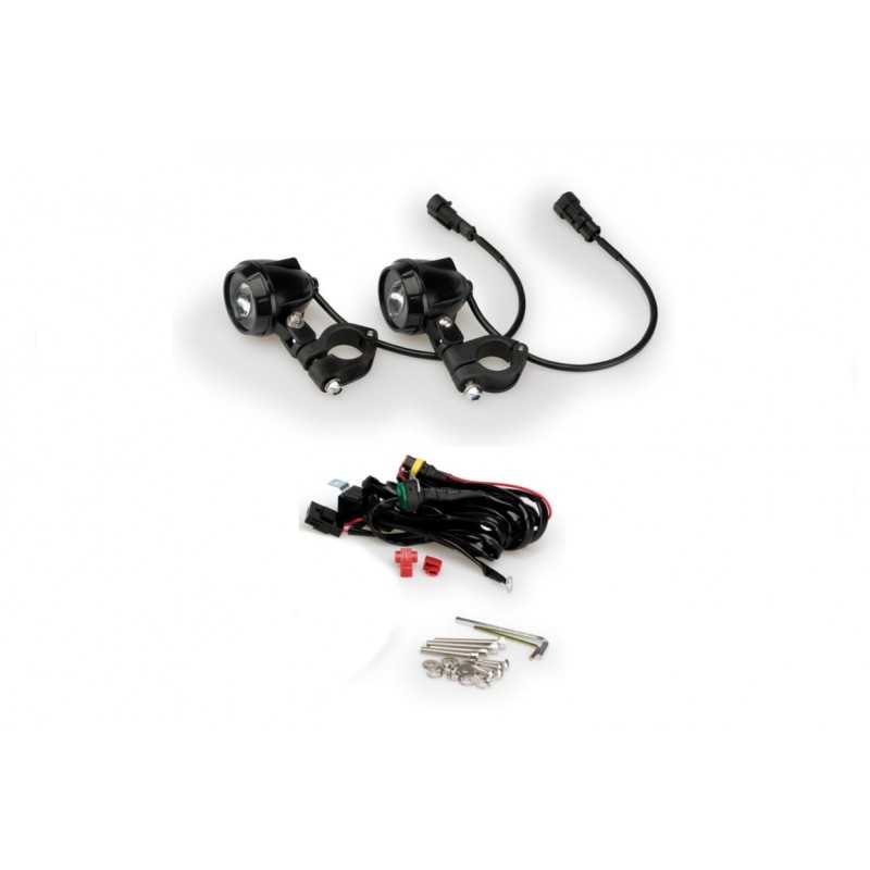 PUIG Juego focos auxiliares homologados + bridas 25 5MM 20755