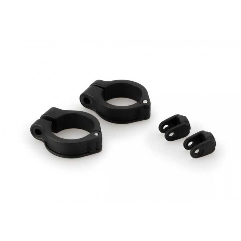 PUIG Juego focos auxiliares homologados + bridas 39MM 20756