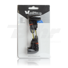 V PARTS Aluminum turn signal kit LED 12V2.7W 38x22,5mm 321170