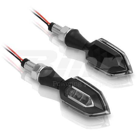 V PARTS Juego de intermitentes Zinc LED 12V1.6W 62x23mm 321180