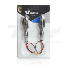 V PARTS Juego de intermitentes Zinc LED 12V1.6W 62x23mm 321180