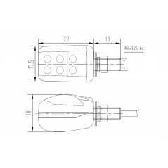 PUIG PAIR, TURN SIGNALS CHIP HOMOLOGADOS 9942