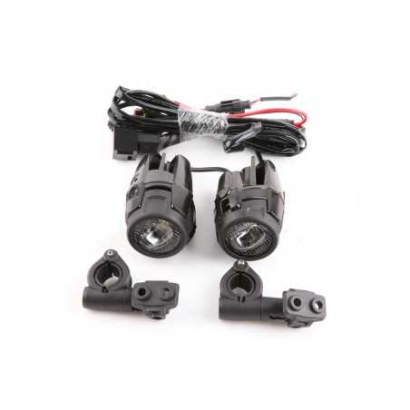 PUIG Set of spotlights auxiliary headlights approved + flanges 3489