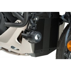PUIG Set of spotlights auxiliary headlights approved + flanges 3489