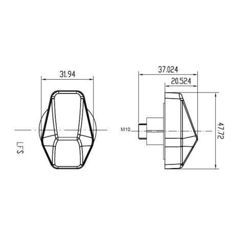 PUIG INTEGRATED FAIRING FRONT TURN SIGNALS FOR SUZUKI 4488