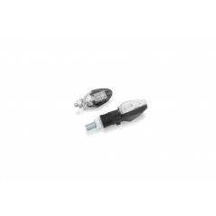 PUIG Intermitentes universales moto MINIMAL brazo corto negro 4906