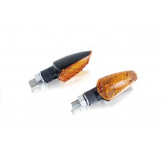 PUIG APPROVED UNIVERSAL BLINKERS FOR MOTORCYCLES TIP IN BLACK 6476