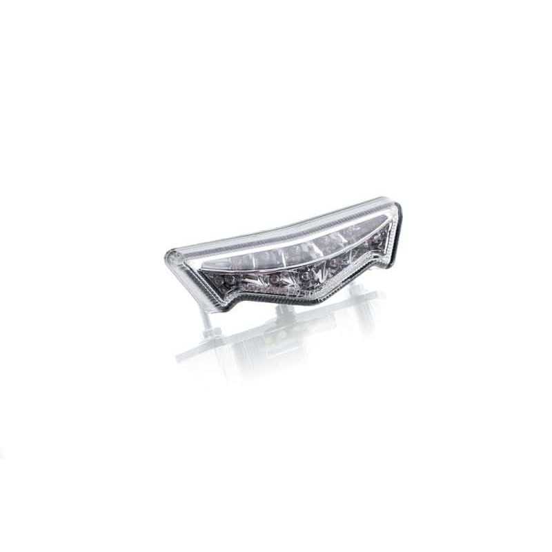 PUIG Piloto trasero freno, posición, luz matricula leds HOMOLOGADO 85x20mm 6073