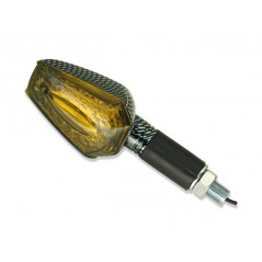 V PARTS Juego de intermitentes carbonlook brazo corto ahumado UNIVERSALES 11741