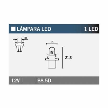 V PARTS LAMP, LIGHT BULB 1LED B8 5D 1LED B8 5D 14658