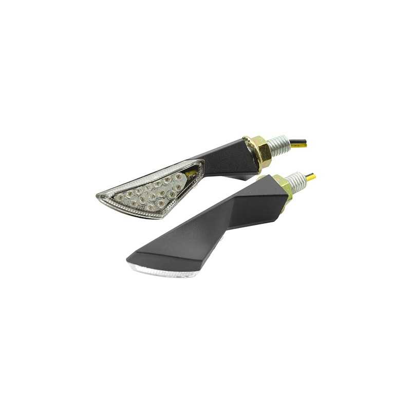 V PARTS Juego intermitentes UNIVERSALES LEDS Forma triangular 11415