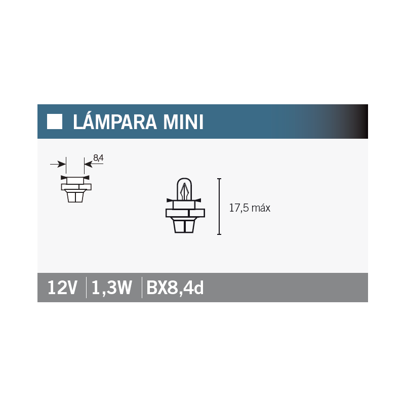 OSRAM Lámpara Bombilla 2431MFX6 BX8,4d - Alta calidad y durabilidad 15072