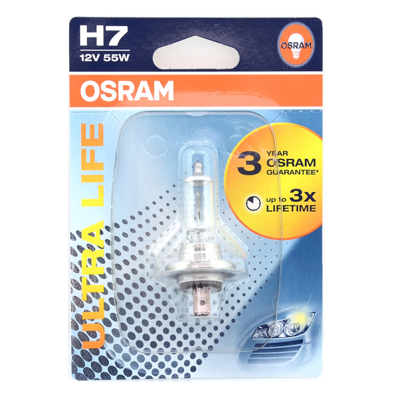 OSRAM LAMP, LIGHT BULB OSRAM H7 64210ULT-01B 15646