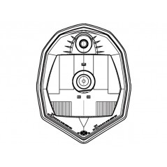 V PARTS HEADLIGHT, FRONT 12408