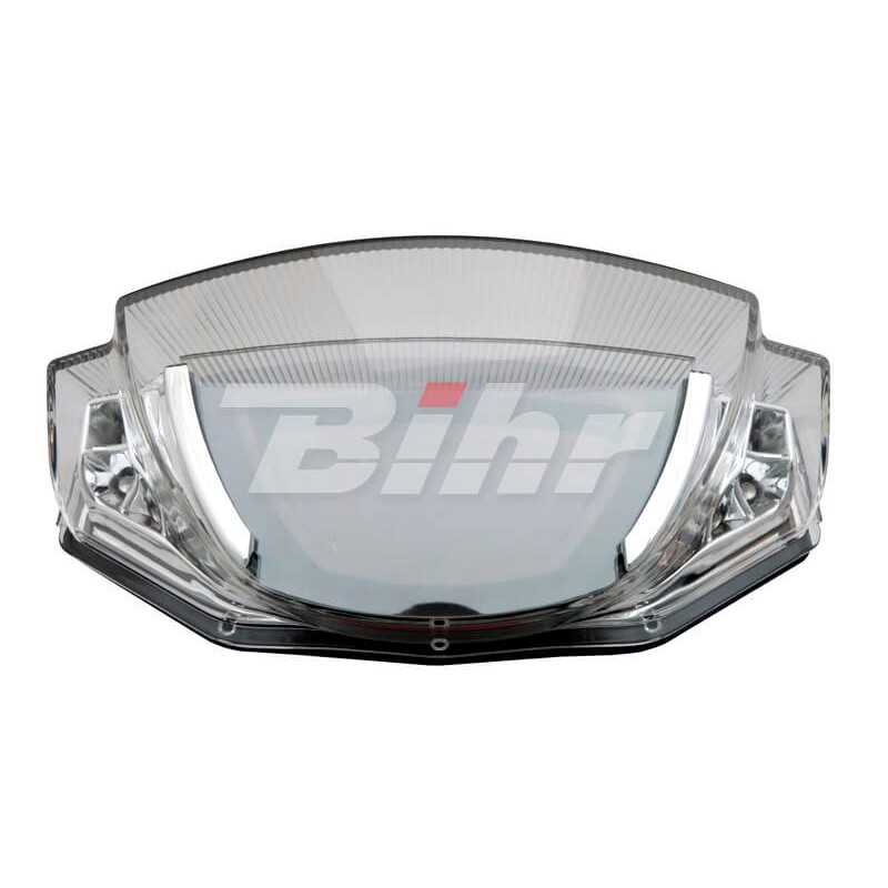 V PARTS Piloto LED + Intermitentes integrados transparente 89749