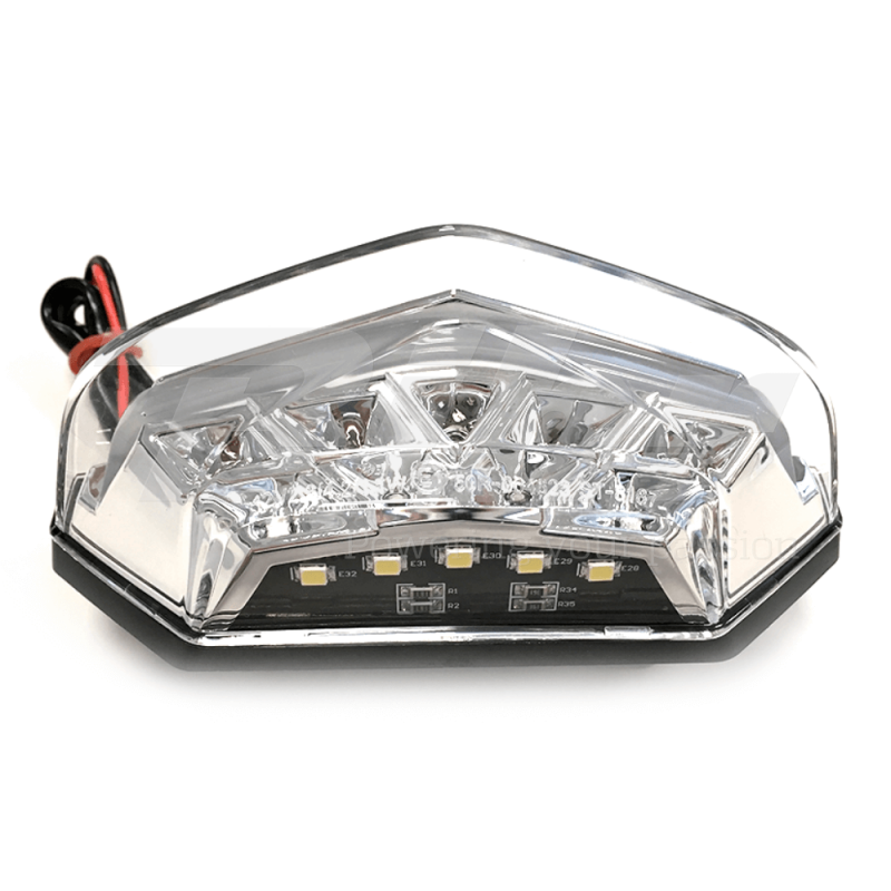 V PARTS Piloto trasero con intermitentes integrados LED 12V2.3/4.2/1.1W 115x40mm 320241