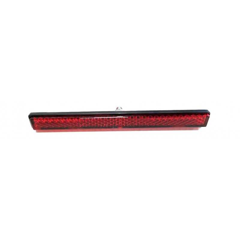 V PARTS Catadióptrico universal 123x12,5mm - Homologado CE en color rojo 321150