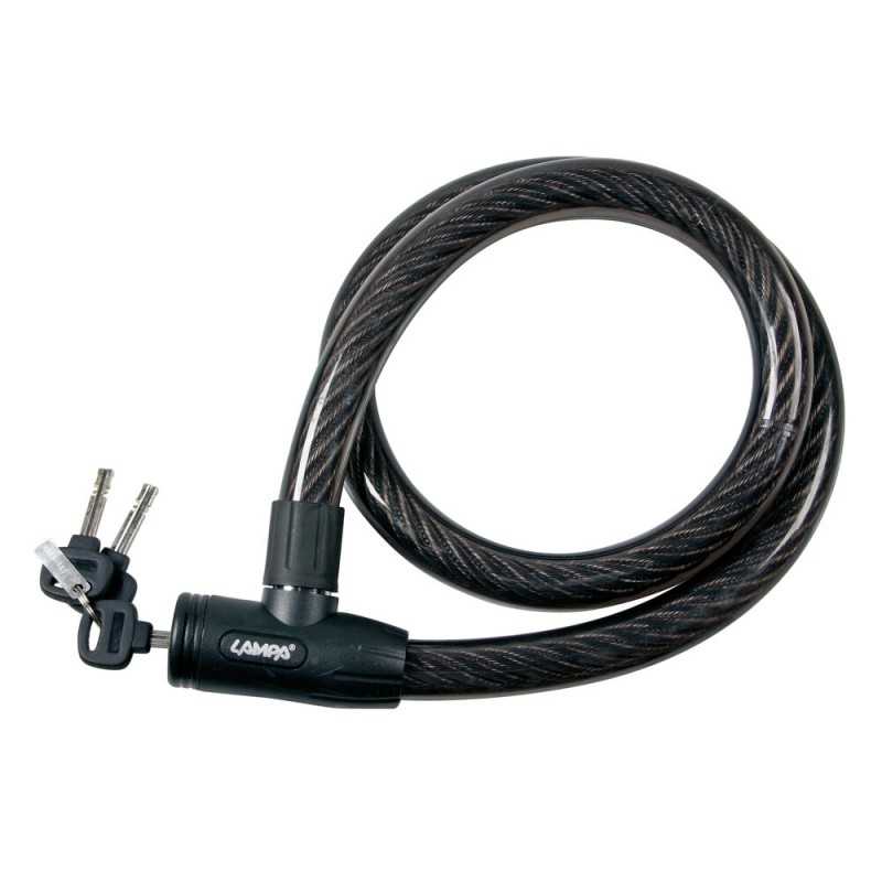 LAMPA Anti-theft chain with key "COBRA" 120 CM LAM90606