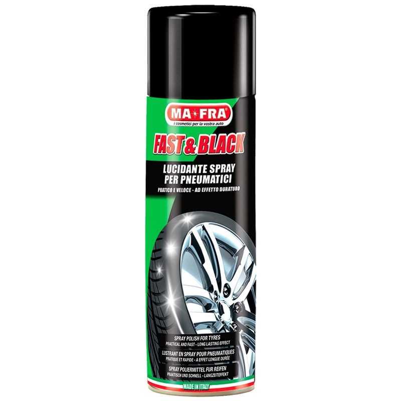 MAFRA Abrillantador de neumáticos moto FAST BLACK 500 ML 18202