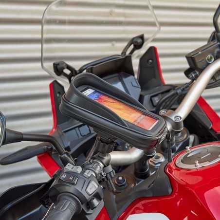 SHAD Soporte para telefono movil al manillar de moto SG62, 160 X 80 MM X0SG62H