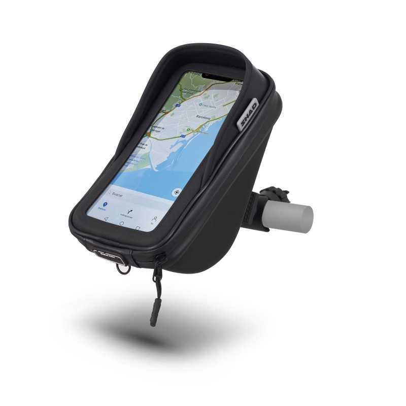 SHAD Soporte con bolsillo para telefono movil al manillar de moto SG76 180 X 90 MM X0SG76H