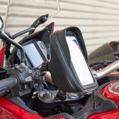 SHAD Soporte con bolsillo para telefono movil al manillar de moto SG76 180 X 90 MM X0SG76H