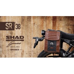 SHAD motorcycle saddlebag SR38 CAFE RACER X0SR3821