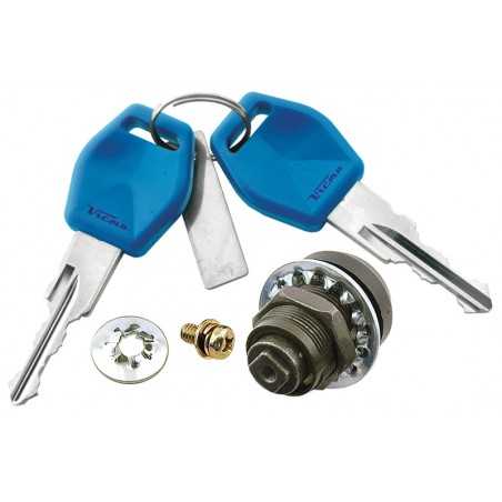 V PARTS Cerradura de sillín con llave para mayor seguridad - Marca 14103