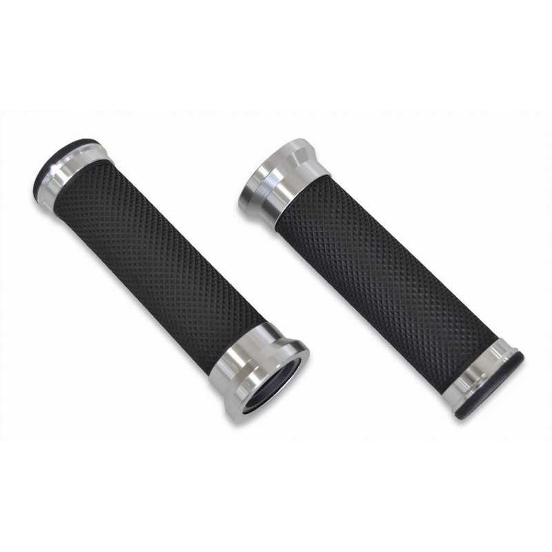V PARTS Pareja puños moto aluminio fresado CNS para manillar 22mm 930