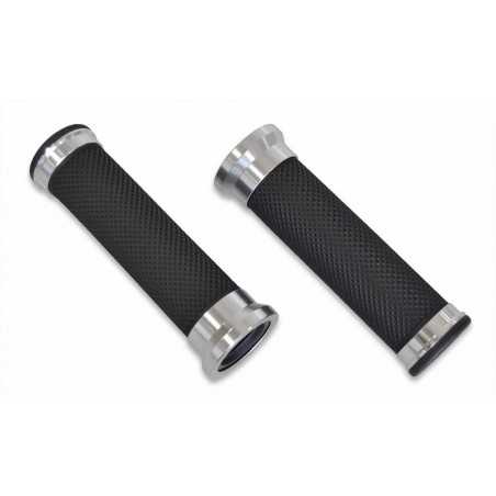 V PARTS Pareja puños moto aluminio fresado CNS para manillar 22mm 930