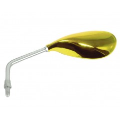 V PARTS PAIR, REARVIEW MIRRORS, EXPOSITION, M8/125, GOLD E95OR