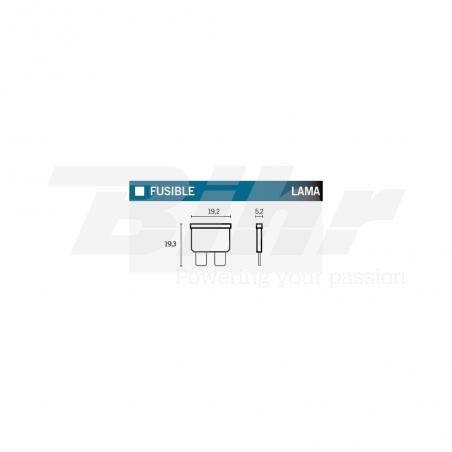 V PARTS Box 50 blade fuses 14702VAR