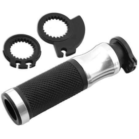 V PARTS Pareja puños moto aluminio fresado CNS para manillar 22mm 928