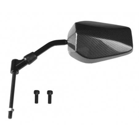 V PARTS MIRROR, REARVIEW, EXPOSITION, CARBON LOOK, PEUGEOT BRILLO E706