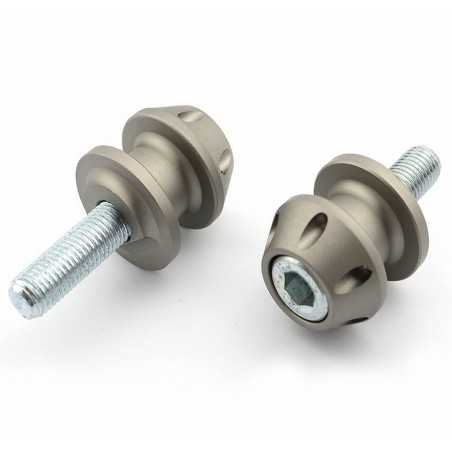 V PARTS Knobs diabolos adaptadores basculante caballete (Titanio) M10 667TI