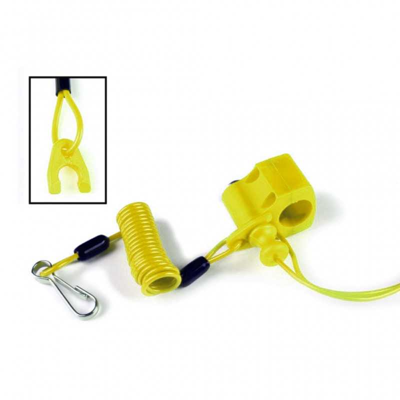V PARTS SAFE IGNITION-CUT, SAFETY MAN OVERBOARD YELLOW 159